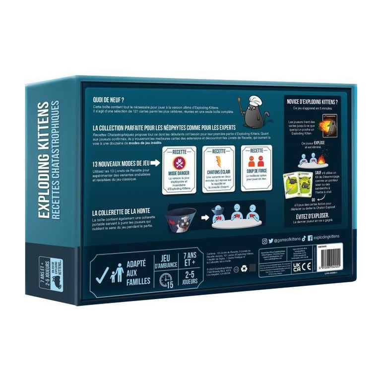 Jeu d'Ambiance Asmodee Le Jeu des Cat-Tapultes – Jeu d'Action pour 2 Joueurs - vue 8