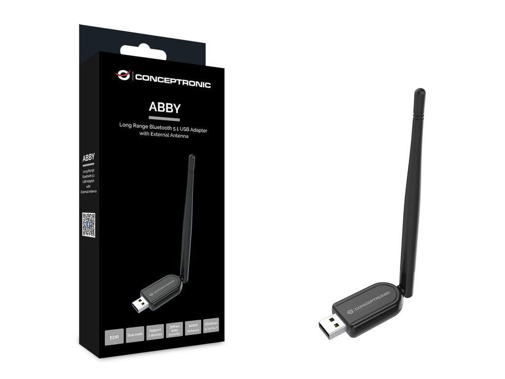 Conceptronic ABBY07B carte réseau Bluetooth 3 Mbit/ Neuf - vue 2