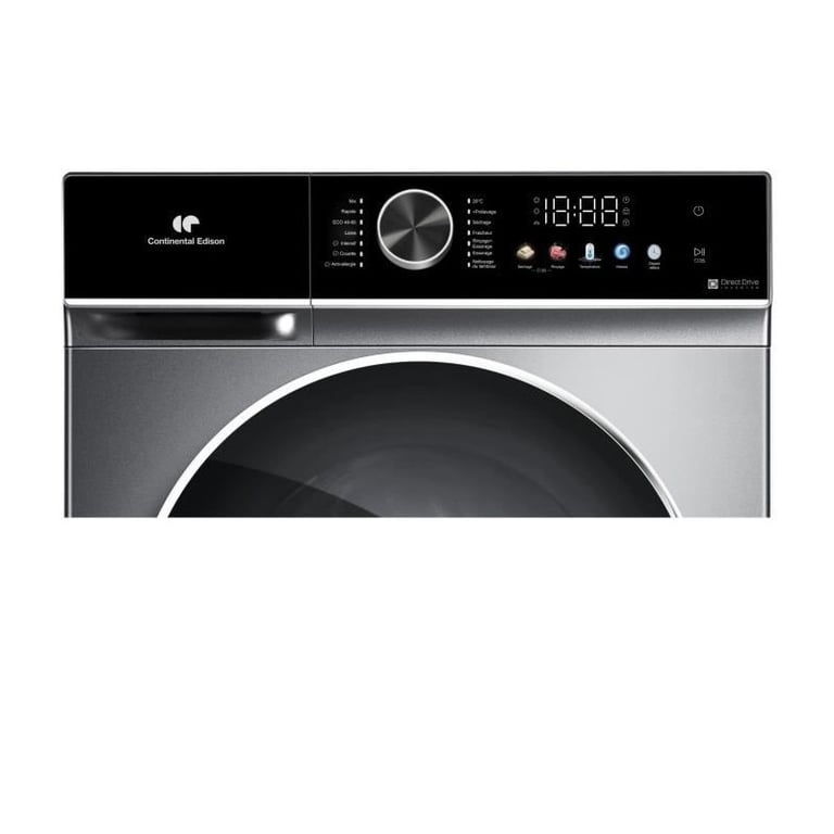 Lave-Linge Séchant Continental Edison CELS106S – 10 Kg Lavage / 6 Kg Séchage, Moteur Induction - vue 3