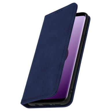 Funda cartera Samsung Galaxy S9 Plus Función Soporte Silicona – Azul oscuro