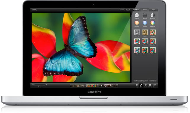 Apple MacBook Pro 13'' 33,8 cm (13,3'') Intel® Core? i5 4 Go DDR3-SDRAM 500 Go Mac OS X 10.7 Lion Aluminio, Negro