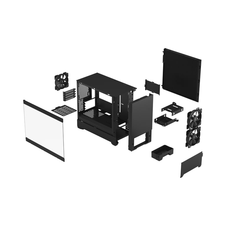 Fractal Design Pop Mini Silent Mini Tower avec vitre latérale Neuf - vue 4