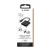 Adaptateur Audio USB C 60W PD vers Jack 3.5mm + Charge USB C 12cm Noir Bigben