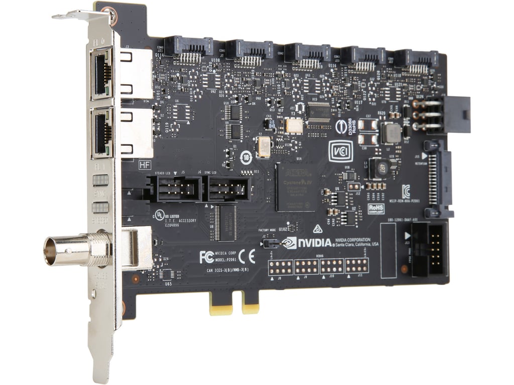 Panneau d'Interface Additionnelle NVIDIA Quadro Sync II – PCIe, Synchronisation Multi-Cartes - vue 3