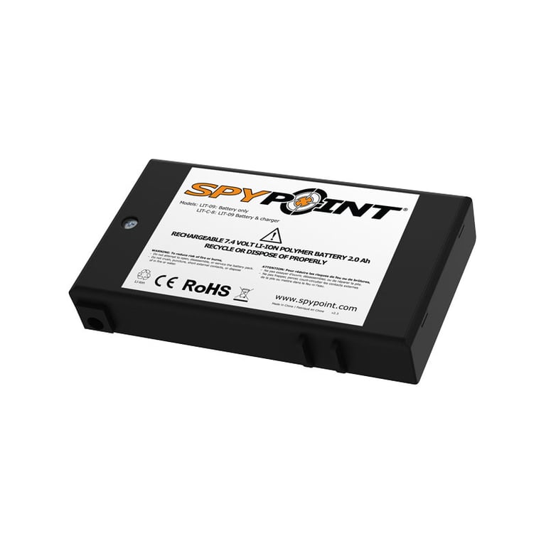 SPYPOINT Bloc pile rechargeable Lithium LIT 09 Neuf