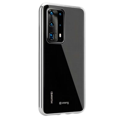Crong Funda para Huawei P40 Pro Modelo Crystal Slim Cover Ultra Resistente Transparente