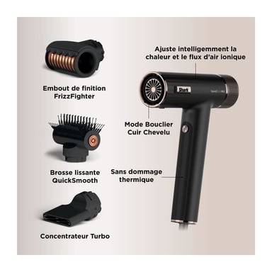 Sèche-cheveux Shark SpeedStyle Pro 1750 W Noir