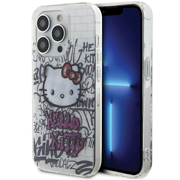 Coque de téléphone HELLO KITTY iPhone 14 Pro Max Design Hello Kitty Souple Graffiti