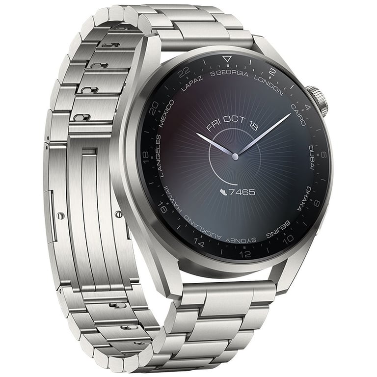 Huawei Watch 3 Pro Elite IOS Reloj Conectado Monitor de Frecuencia Cardíaca Impermeable Gris