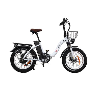Bicicleta eléctrica plegable DRVETION CT20 con motor de 250 W y batería de 48 V y 15 Ah