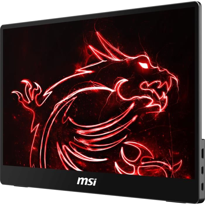 Ecran PC Gamer - MSI - Optix MAG162V - 15,6 FHD - Dalle IPS - 8 MS - 60 Hz - Compact & transportable