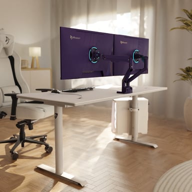 Alzare Neo Duo – soporte doble para monitor con brazo de gas