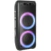 Phoenix Enceinte Bluetooth avec Éclairage LED et Microphone Sans Fil 25W RMS Noir