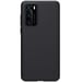 Nillkin Funda para Huawei P40 Serie Super Frosted Shield Compatible con Carga Qi Negro