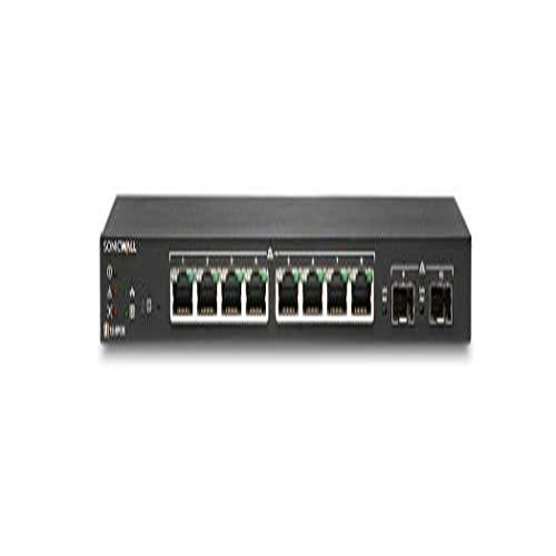 SonicWall Switch SWS12 8 Commutateur Géré 8 x 101001000 + 2 x Gigabit SFP de bureau - vue 2