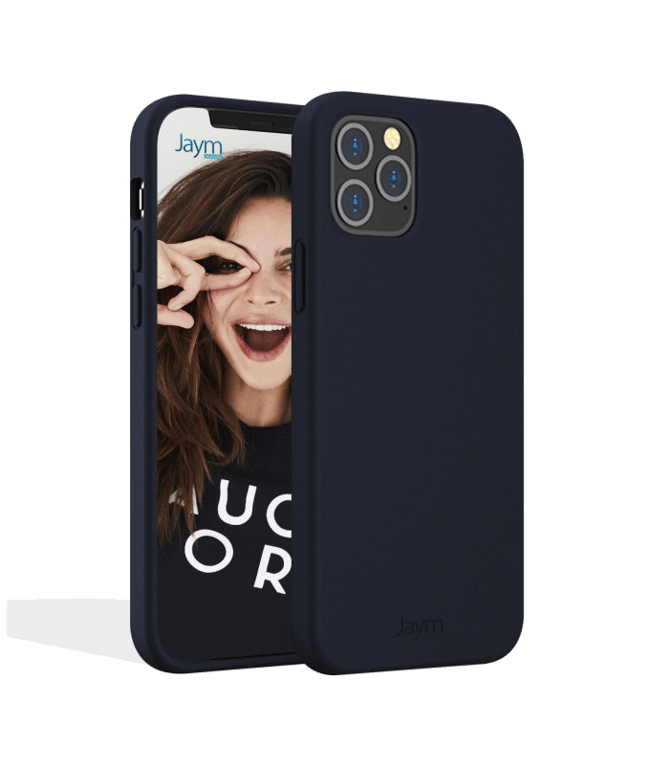 JAYM - Coque Silicone Premium Bleue pour Apple iPhone 13 Pro Max [Compatible Magsafe]-100% Silicone 