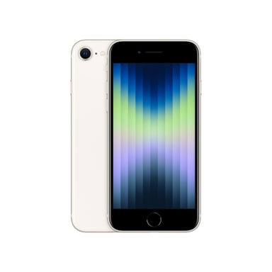 iPhone SE (2022) 64 GB, Starlight, desbloqueado