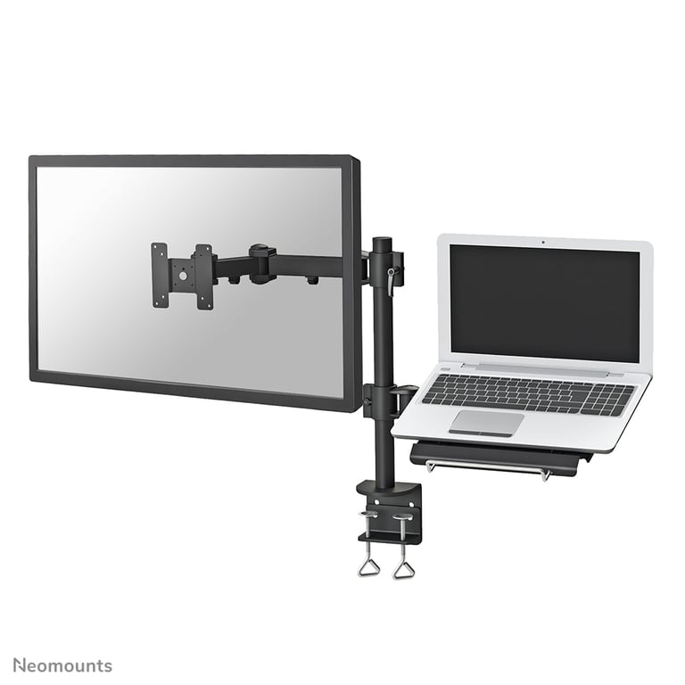 NEOMOUNTS BY NEWSTAR Support Bureau Écran Plat pince avec plateau pour notebook Neuf - vue 3