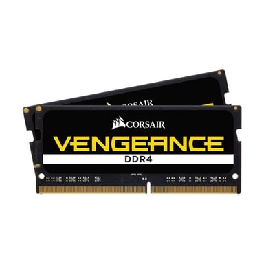 Mémoire RAM - CORSAIR - Vengeance SODIMM 32Go (1x32Go) DDR4 3200MHz CL22 - Noir