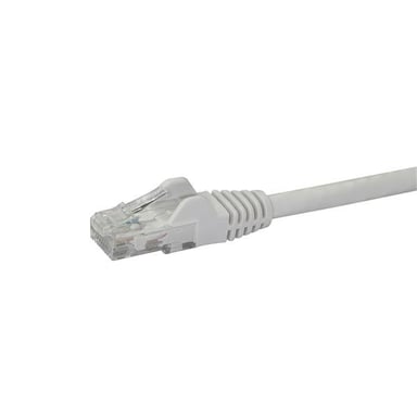 StarTech.com Cavo di rete UTP Cat6 Gigabit senza gancio da 2 m - Cavo Ethernet RJ45 - M/M - Bianco