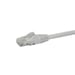 StarTech.com Cavo di rete UTP Cat6 Gigabit senza gancio da 2 m - Cavo Ethernet RJ45 - M/M - Bianco