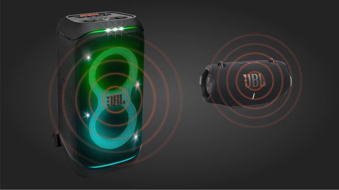 JBL PartyBox STAGE 320 Altavoz para fiestas Negro 240 W