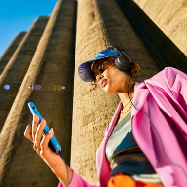 Cuffia NGS VOX805USB-C Nera con Microfono Regolabile, Cavo USB-C 2m e Controllo Volume