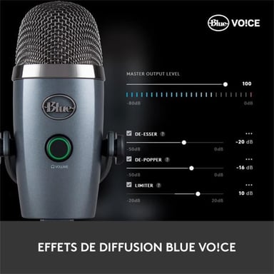 Blue Yeti Nano USB Mic SHADOW GREY EMEA