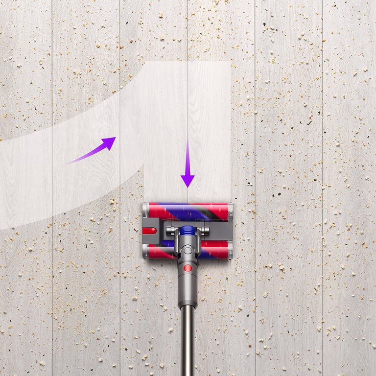 Dyson Omni glide aspiradora de mano Níquel, Púrpura Sin bolsa