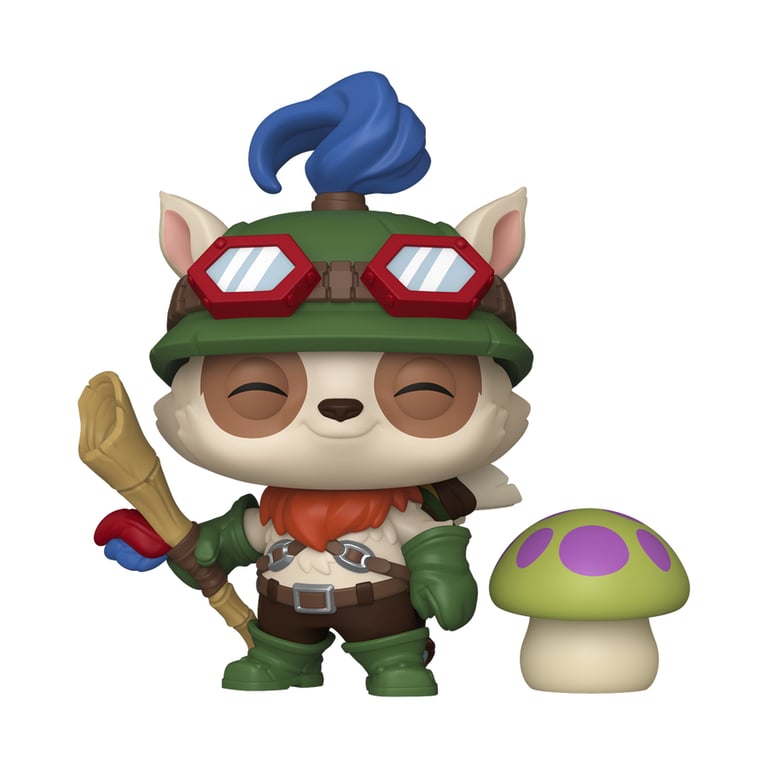 League of Legends Figurine POP!&Buddy Teemo avec Shroom 9 cm - vue 3