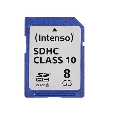 Memoria flash Intenso 3411460 8 GB SDHC Classe 10