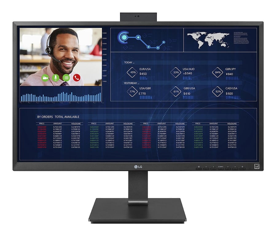 LG 27CQ650N 6N PC tout en unstation de travail Intel® Pentium® N6005 68 6 cm 27 1920 x 1080 pixels PC All in One 4 Go DDR4 SDRAM eMMC Wi Fi 6 802.11ax Neuf