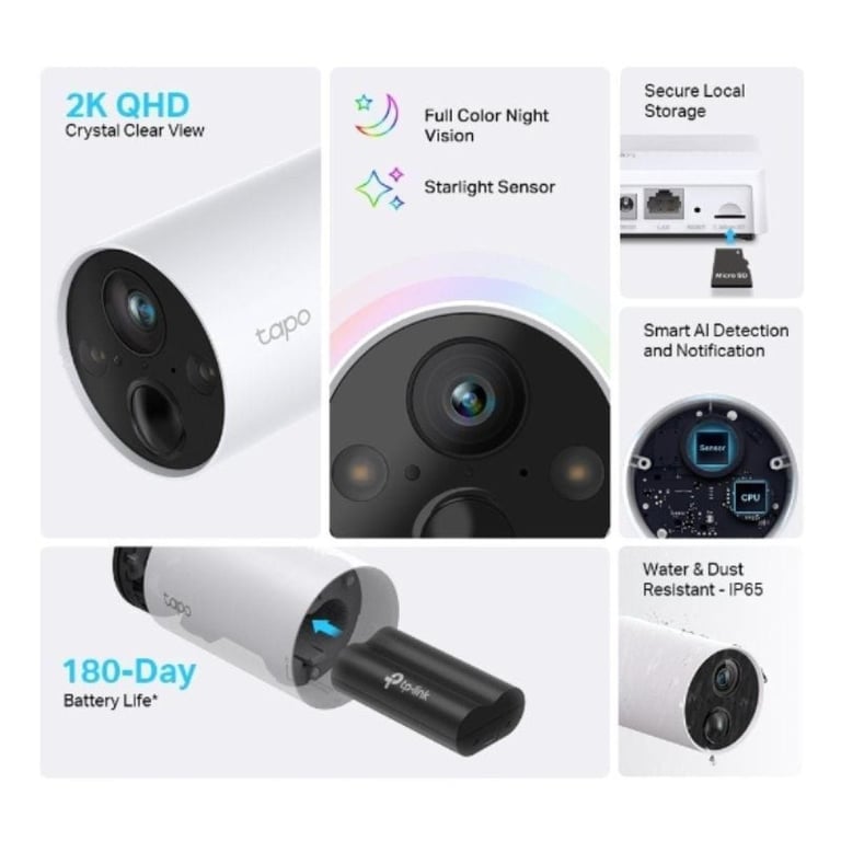 TP LINK Tapo C420S2 - vue 2