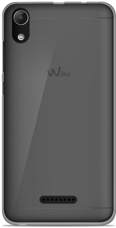 Coque silicone unie compatible Transparent Wiko Lenny 4 Plus