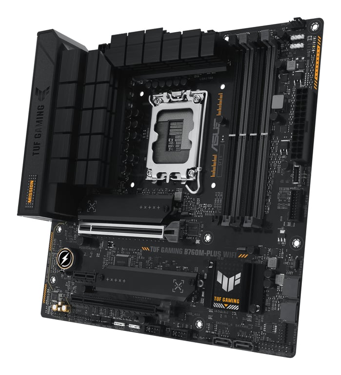 ASUS TUF GAMING B760M PLUS Intel B760 LGA 1700 micro ATX Neuf - vue 6
