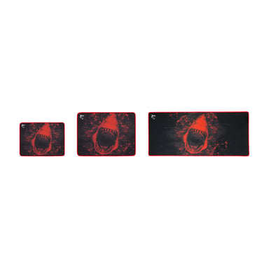 White Shark GMP-1899 SKYWALKER XL Tapis de souris de jeu Noir, Rouge