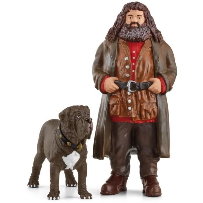 Hagrid et Crockdur Figurine de 'univers Harry Potter® pour enfants dès 8 x 11 5 x 13 cm schleich 42638 WIZARDING WORLD