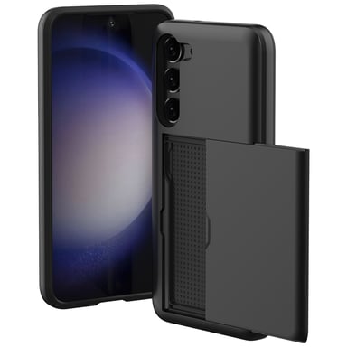 imoshion Coque arrière avec porte-cartes pour Samsung Galaxy S23 Plus - Noir