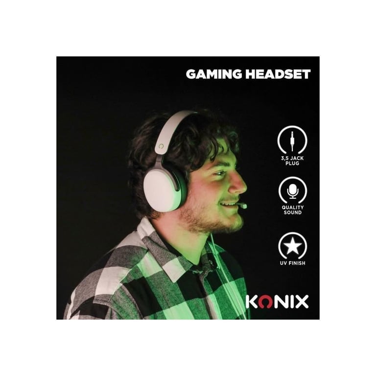 Casque Gaming Filaire KONIX Nexus Xbox – Haut-parleurs 40 mm, Microphone Intégré - vue 5