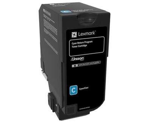 LEXMARK PB Toner cyan 3K CS720 CS725 C - Neuf
