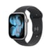 Watch Series 11 (2025) GPS + Cellular Cassa in alluminio da 46 mm con fascia sportiva nera - S/M
