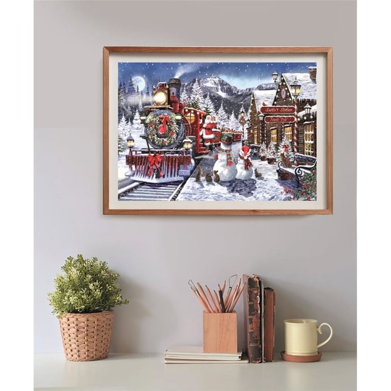 Puzzle 500 pièces Train Station WSnowman - vue 5