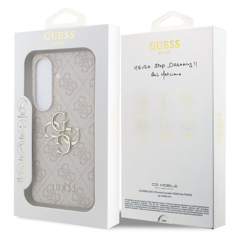 Coque Guess Hardcase 4G Big Metal Logo pour Samsung Galaxy S26 Plus - vue 10