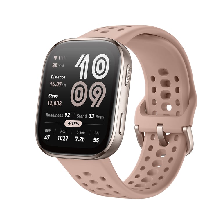 Amazfit Bip 6 - Boitier de 46 mm Bluetooth, Rose - Neuf
