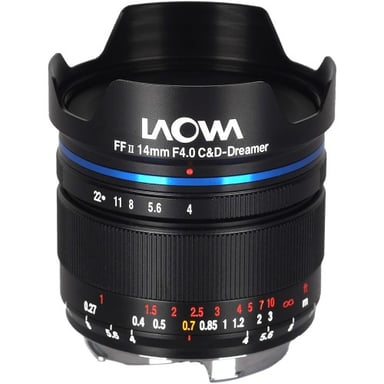 Laowa VE1440L lente de cámara MILC / SLR Objetivo ultra ancho Negro