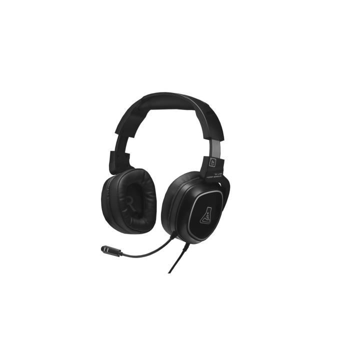 Casque Gamer filaire - THE G-LAB - KORP BARIUM - Noir - Neuf