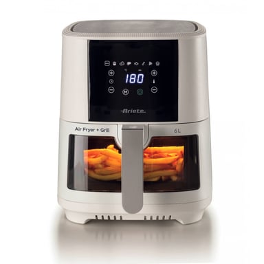 Ariete 4626/03 Unique 6 L Autonome 1300 W Friteuse d'air chaud Noir