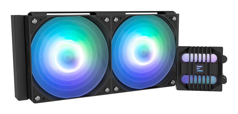 Alpha2 SE A24 ZM ALPHA2SEA24BK Watercooling AIO Ventilateurs 2x 120 mm ARGB Neuf - vue 1
