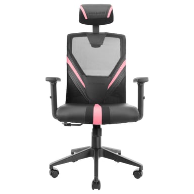 Mars Gaming MGCERGOBPK Silla Gaming, Rosa, Grande