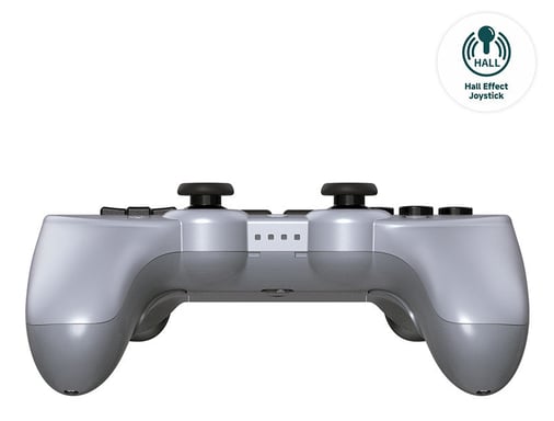 8BitDo PRO 2 Gamepad Hall Effect - Gris Nueva Edición